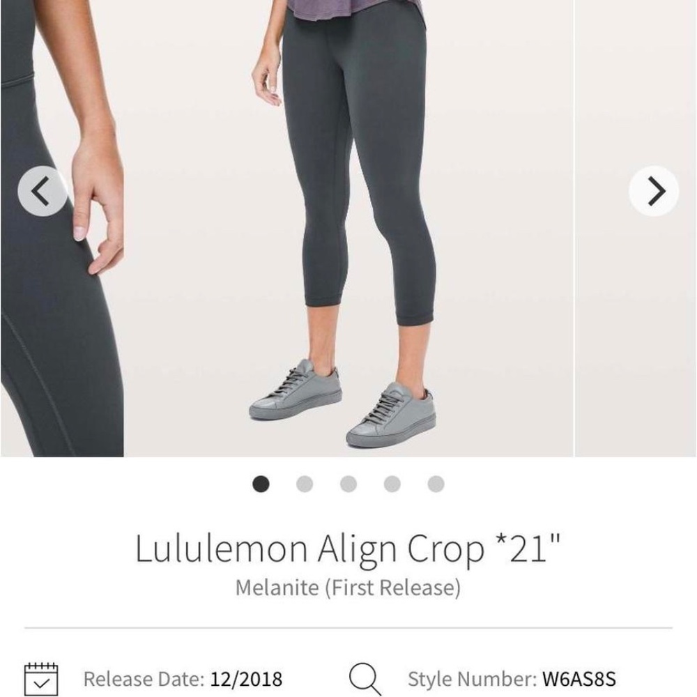 lululemon align crop 21”